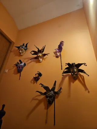 Máscaras Venecianas Decorativas