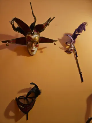 Máscaras Venecianas Decorativas