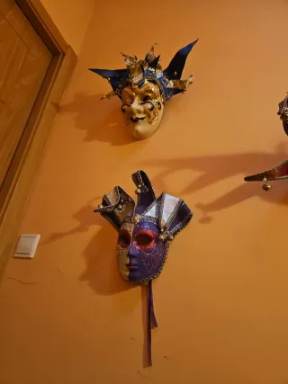 Máscaras Venecianas Decorativas