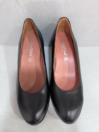 Zapatos de piel negros talla 36 nuevos