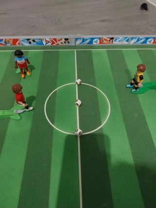 Futbolín Playmobil