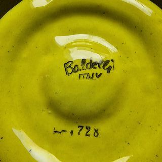 Pareja Platos Cerámica Baldelli Italia