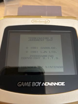 Terminator 2 Game Boy DMG-TZ-USA