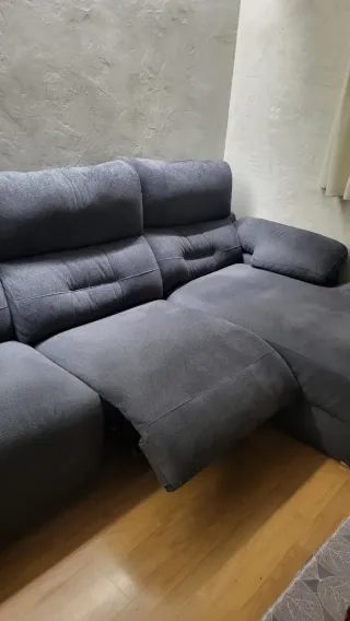 Sofá modular con cherlont Electrico y usb de carga