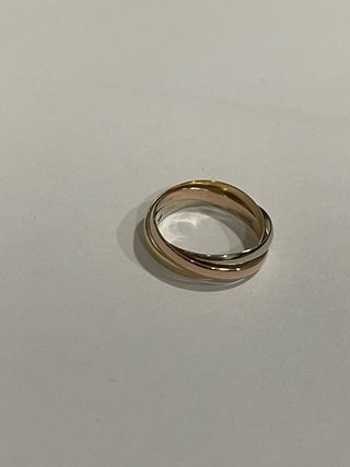 Anillo Oro 18k Tricolor