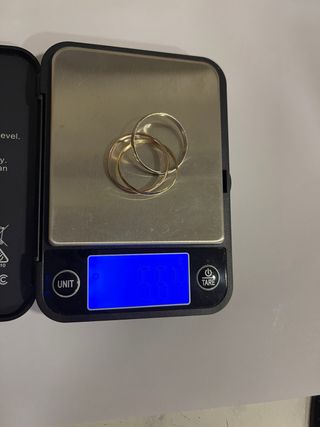 Anillo Oro 18k Tricolor