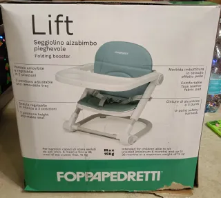Seggiolino Alzabimbo Pieghevole Foppapedretti Lift