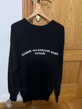 Jersey COMME des GARÇONS SHIRT x Supreme Negro