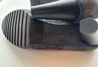 Zapatos de cordón con tacón