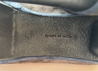 Zapatos de cordón con tacón