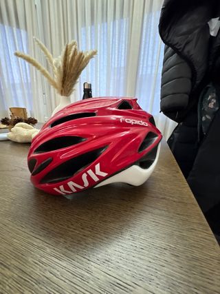 Casco KASK Rapido Bicicleta Rojo