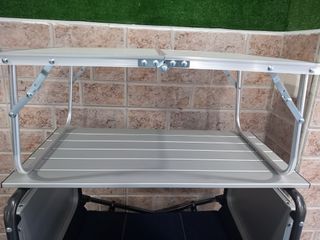 Mesa plegable camping de metal