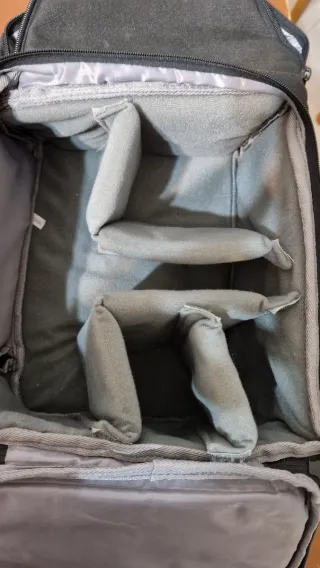 Zaino fotografico accesso rapido alla fotocamera