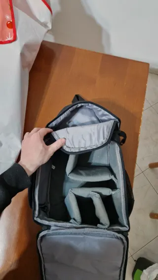 Zaino fotografico accesso rapido alla fotocamera