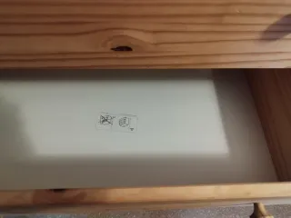 Cajonera de madera 3 cajones