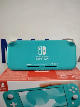 Nintendo Switch Lite Turquesa + 1 Año Garantía