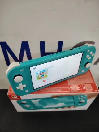 Nintendo Switch Lite Turquesa + 1 Año Garantía