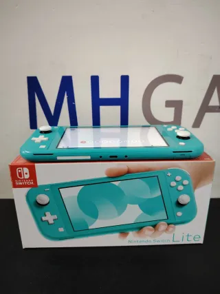 Nintendo Switch Lite Turquesa + 1 Año Garantía