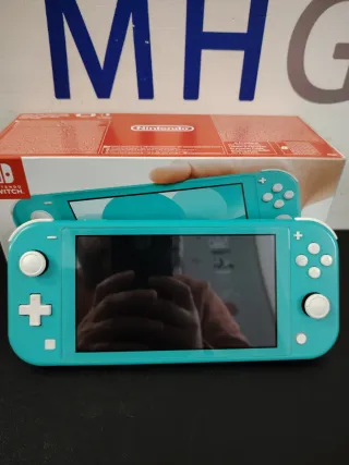 Nintendo Switch Lite Turquesa + 1 Año Garantía