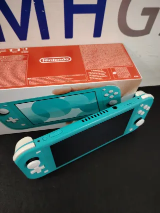 Nintendo Switch Lite Turquesa + 1 Año Garantía