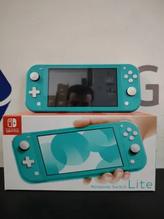 Nintendo Switch Lite Turquesa + 1 Año Garantía