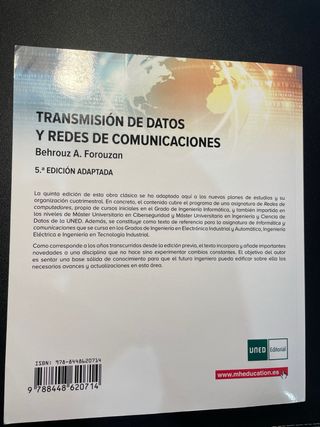 Transmisión de datos y redes de comunicaciones