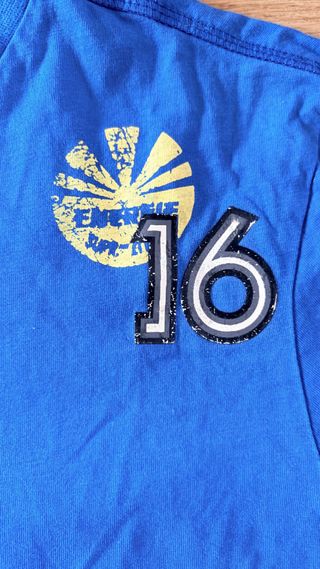 Camiseta Energie Azul Talla S