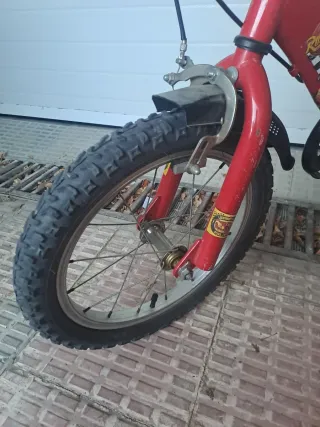 Bicicleta Infantil 16 pulgadas de Rayo McQueen