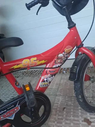Bicicleta Infantil 16 pulgadas de Rayo McQueen