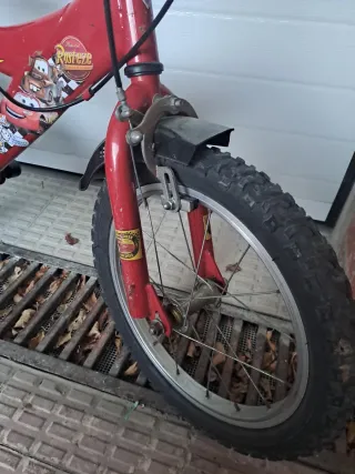 Bicicleta Infantil 16 pulgadas de Rayo McQueen