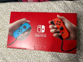 Nintendo Switch V2 (caja roja) + Tarjeta 256 GB