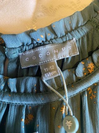 Vestido niña estampado floral