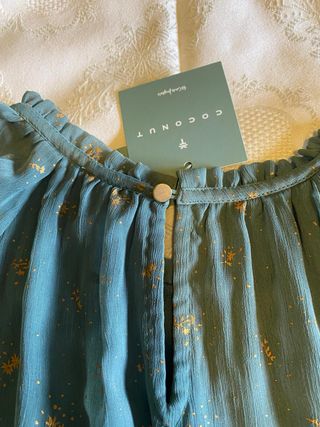 Vestido niña estampado floral