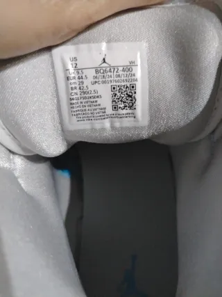 Jordan 1 Mid Scarpe Nike Azzurro Bianco