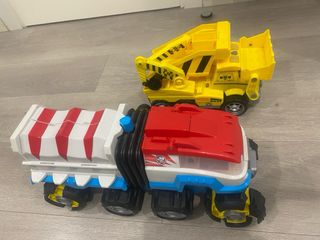 Camión de Construcción y autobús Patrulla Canina