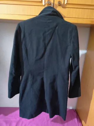 Abrigo Mango Negro
