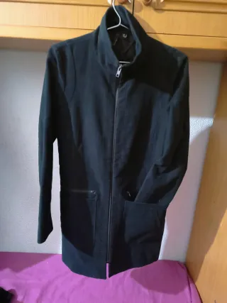 Abrigo Mango Negro