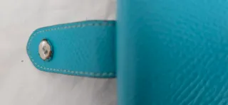 Cartera Salvador Bachiller Azul Turquesa