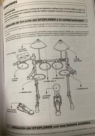 Batería Electrónica Yamaha DTXPLORER