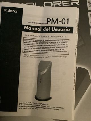 Batería Electrónica Yamaha DTXPLORER