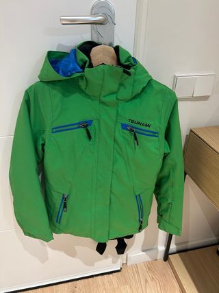 Anorak Tsunami Verde Talla 10-12 años