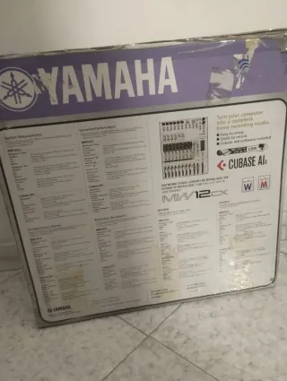 Yamaha MW12cx USB Mixer Studio