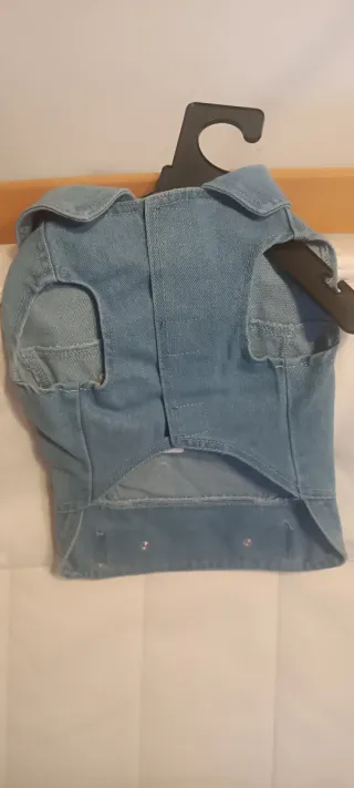 Chaqueta vaquera Minnie Talla S para perro