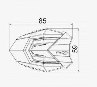 Topes Anticaída Puig R19 Kawasaki Ninja 500