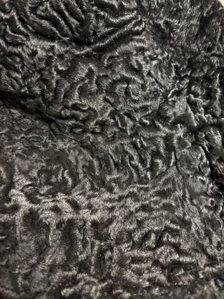 Abrigo negro elegante