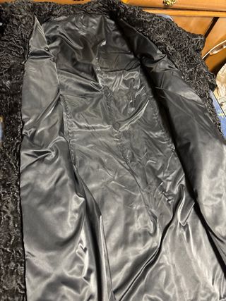 Abrigo negro elegante