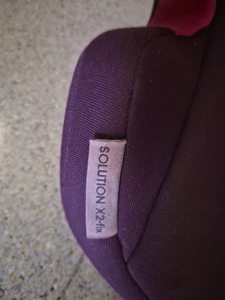 Silla coche Cybex Solution x2-fix morada