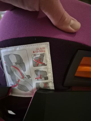 Silla coche Cybex Solution x2-fix morada