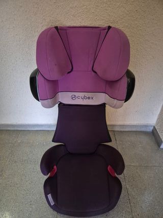Silla coche Cybex Solution x2-fix morada