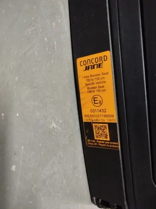 Silla de coche Jane concord negro